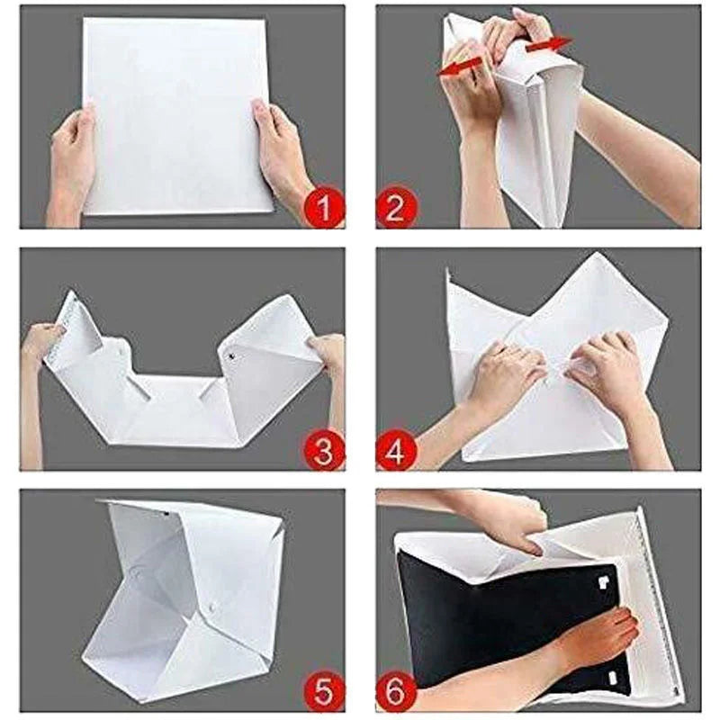 Regavus ShotBox Mini™ — Compact Product Photo Light Box