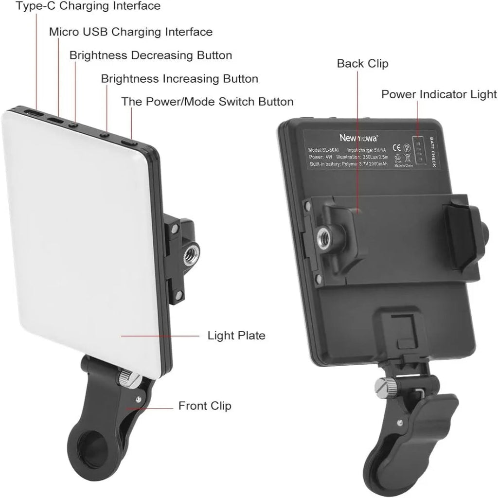 Regavus ClipBeam Mini™ — Clip-On Creator Light