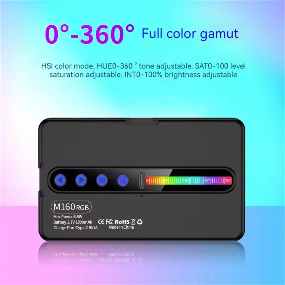 Regavus ColorBeam Mini™ — RGB Pocket Creator Light