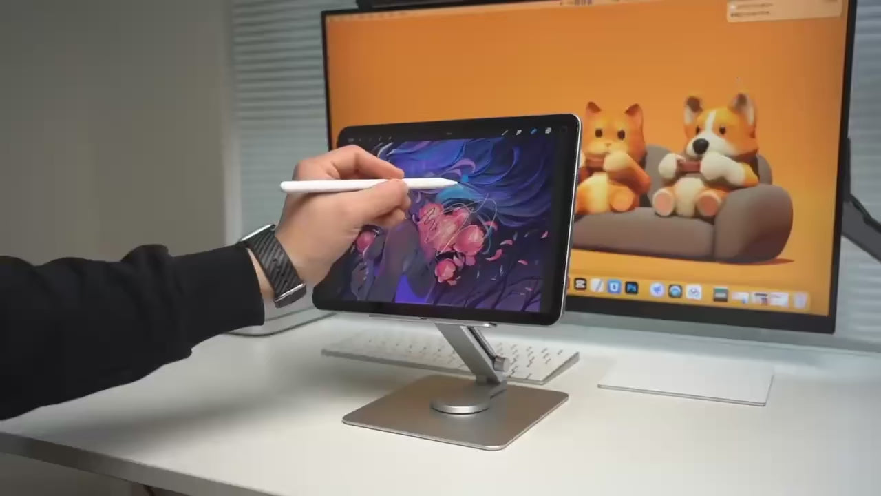 Regavus FlexDock™ — Adjustable Tablet Stand